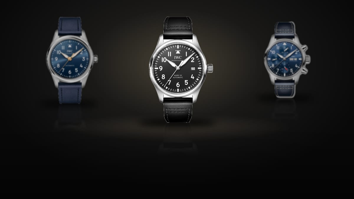 Our top picks: IWC Pilots Mark XX, IWC Pilot Automatic Le Petit Prince, IWC Pilots Chronograph