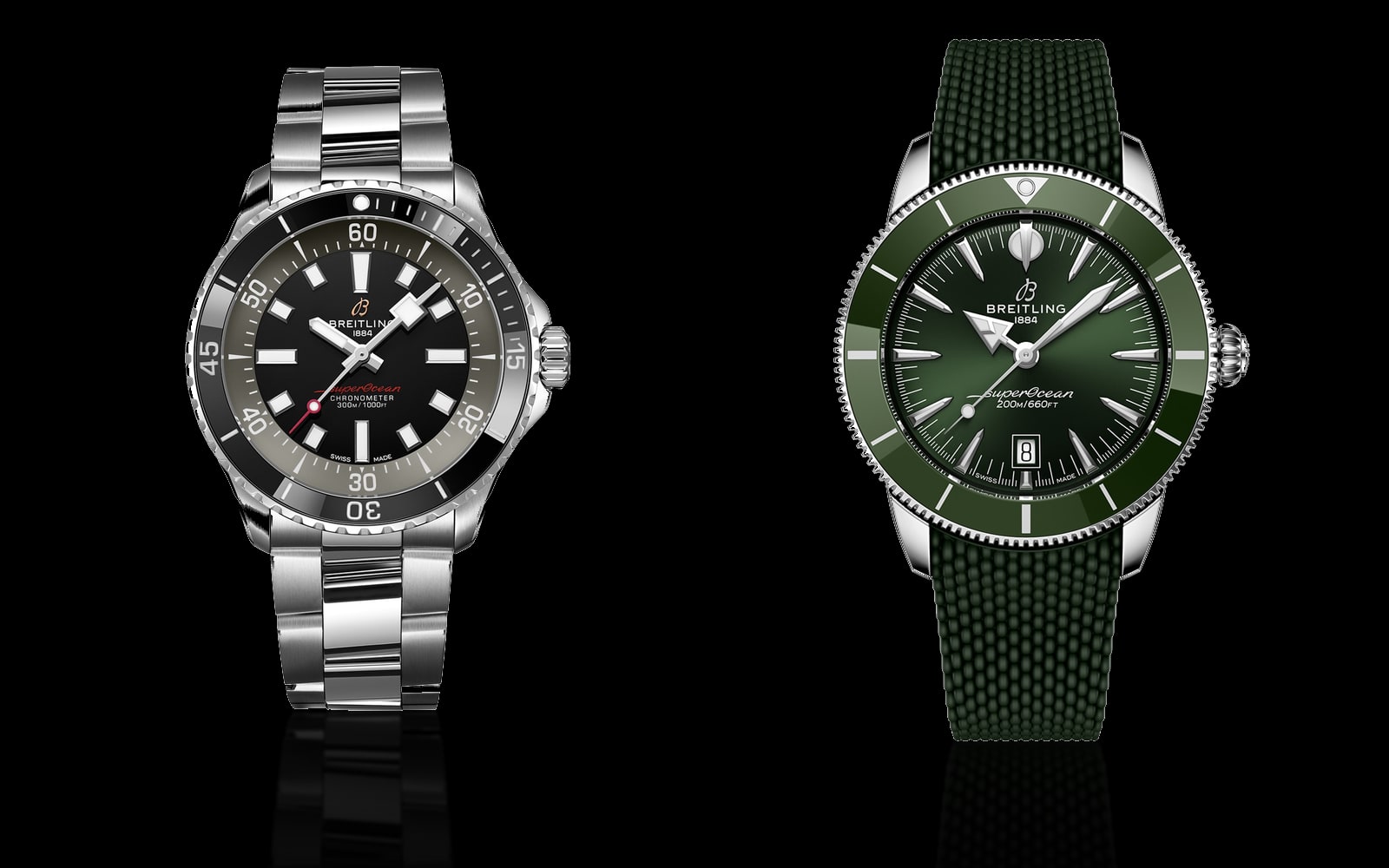 Breitling Superocean and Breitling Superocean Heritage B31 Automatic