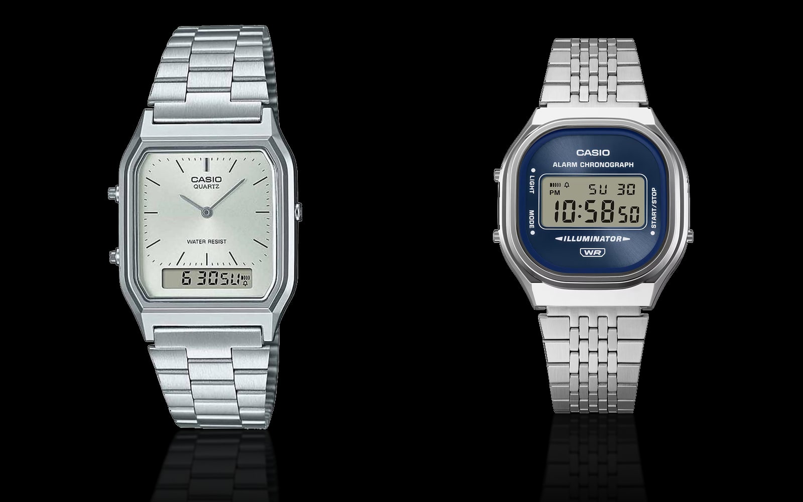 Casio Vintage AQ-230 and Casio Vintage