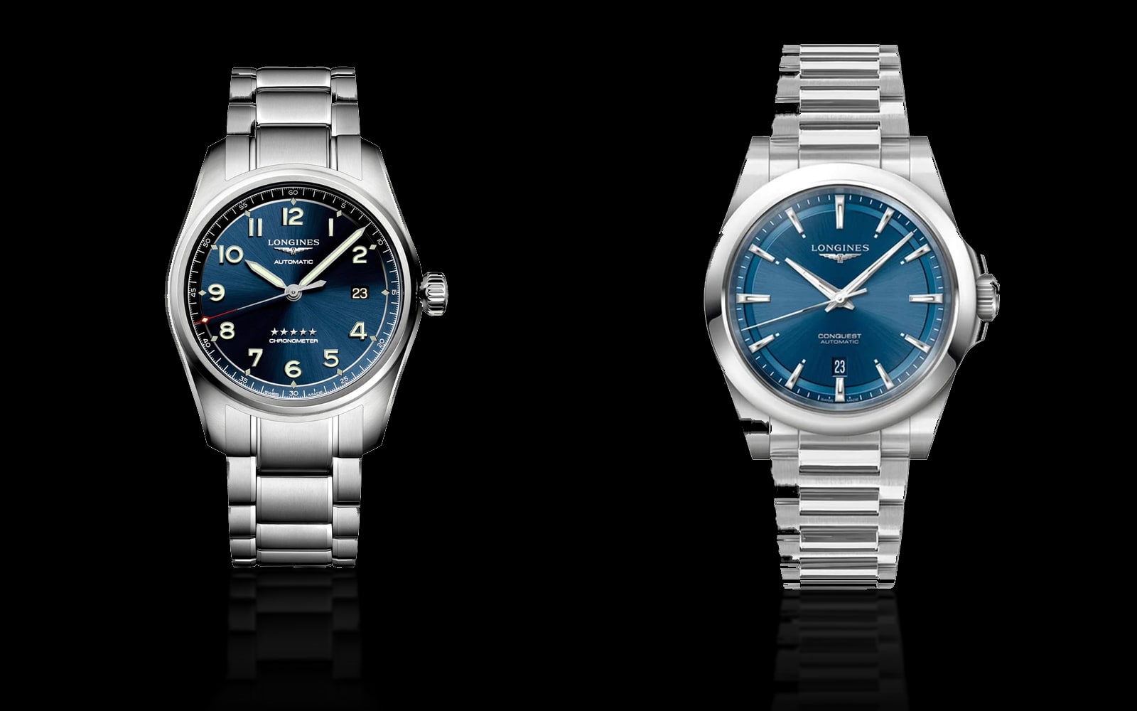 Longines Spirit and Longines Conquest
