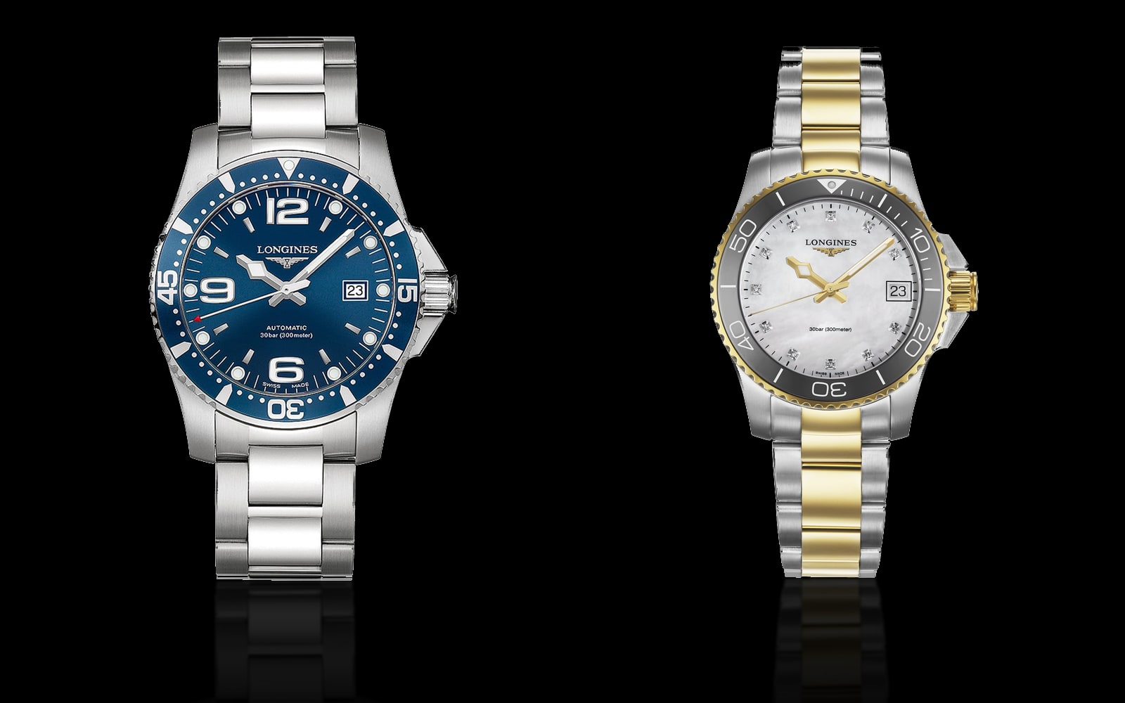 Longines HydroConquest and Longines HydroConquest