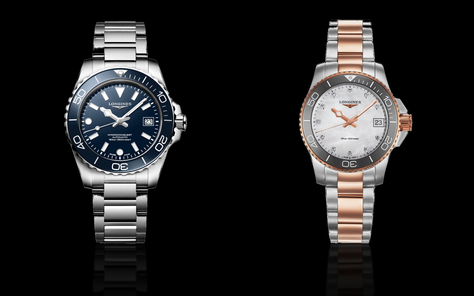 Longines HydroConquest and Longines HydroConquest