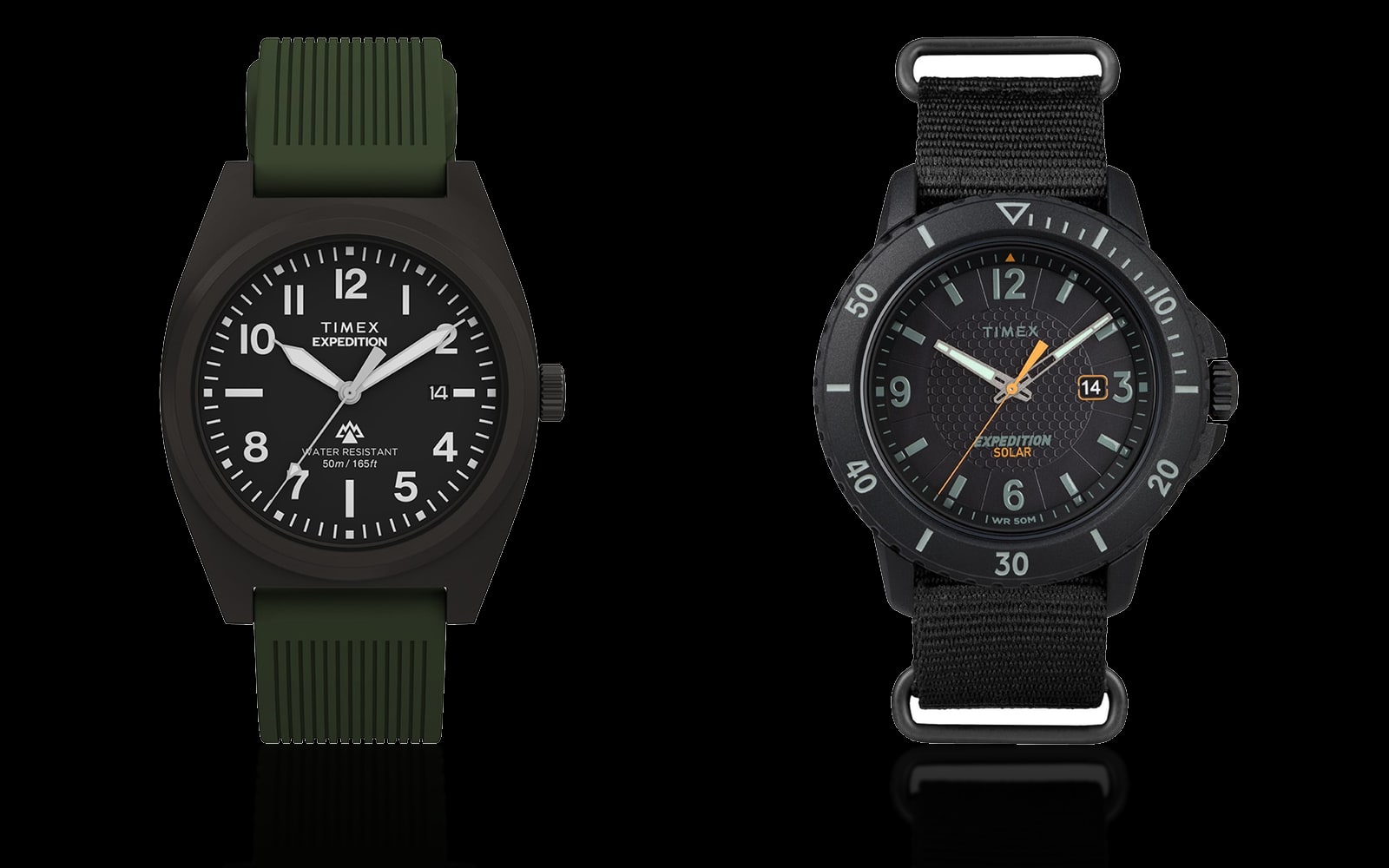 Timex Expedition Capstone and Timex Solar Expedition
