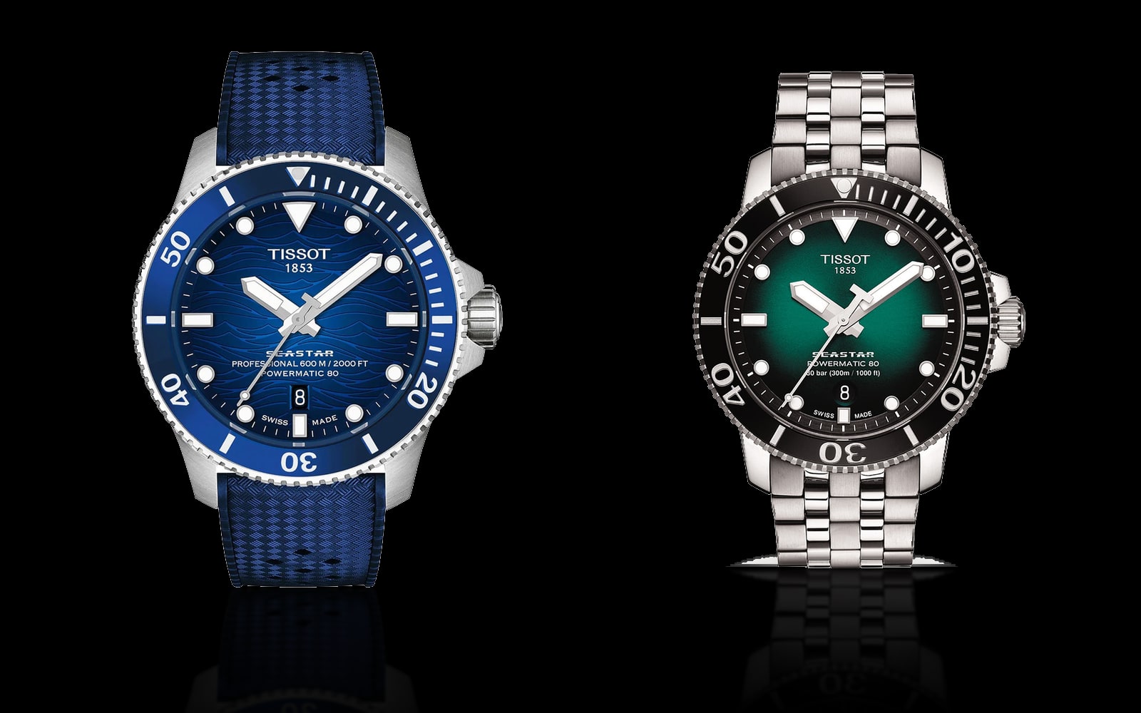 Tissot Seastar 2000 and Tissot Seastar