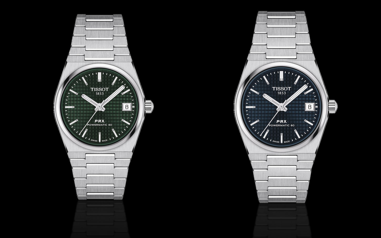 Tissot PRX Powermatic 80 and Tissot PRX Powermatic 80